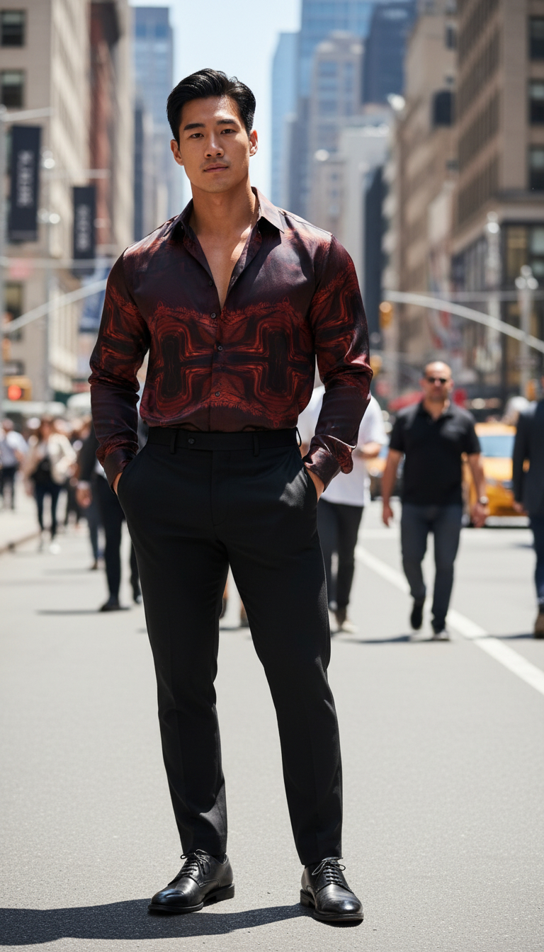 CAMISAS 2024 SATIN B048