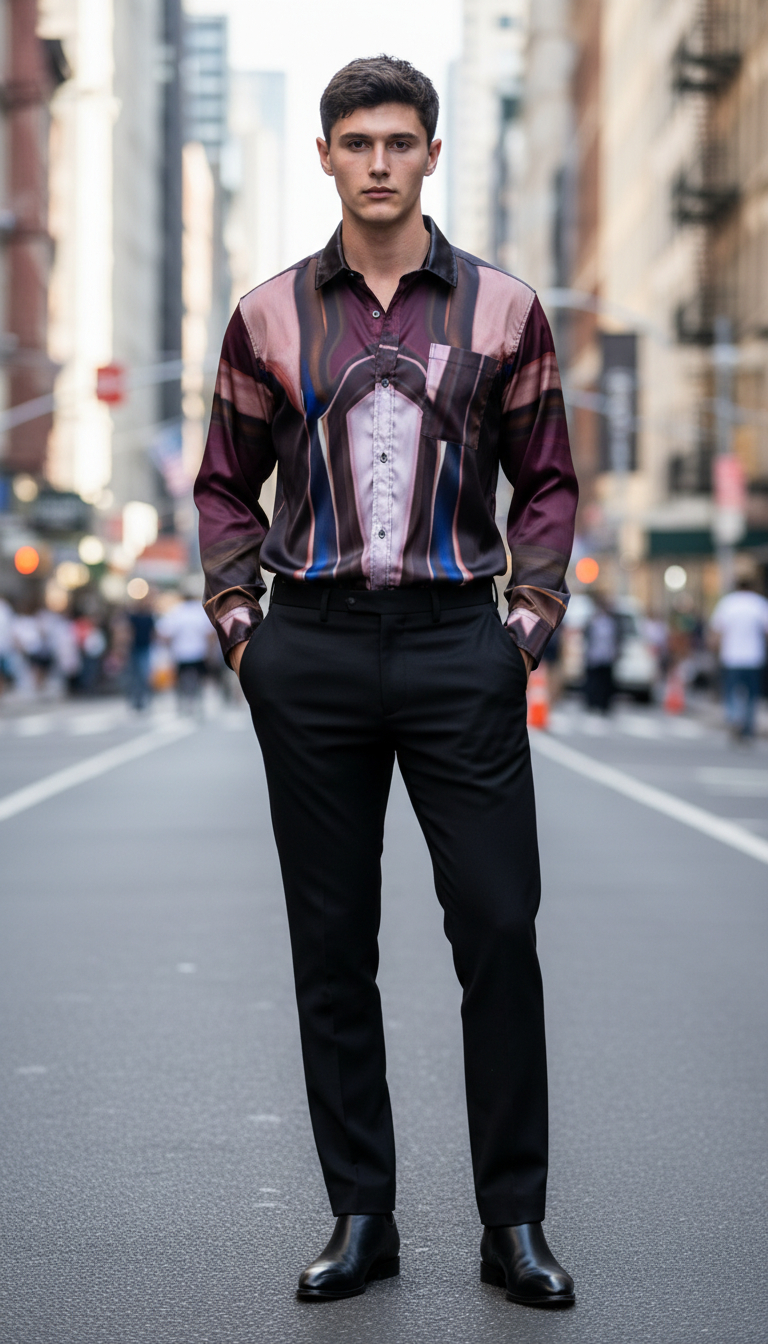 CAMISAS 2024 SATIN B057