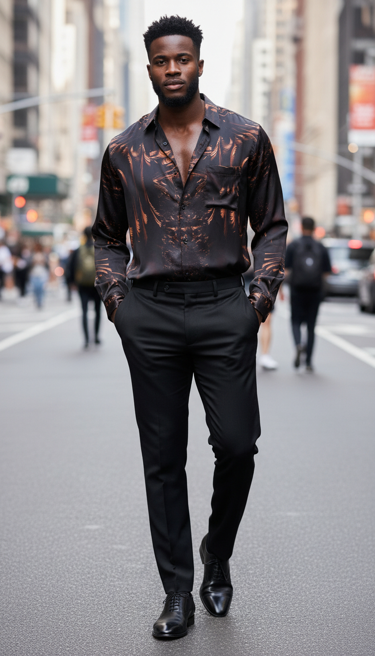 CAMISAS 2024 SATIN B077